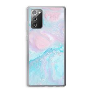 CaseCompany Fantasie pastel: Samsung Galaxy Note 20 / Note 20 5G Transparant Hoesje