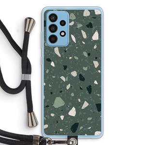 CaseCompany Terrazzo N°19: Samsung Galaxy A52 Transparant Hoesje met koord