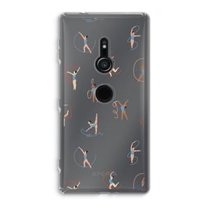 CaseCompany Dancing #3: Sony Xperia XZ2 Transparant Hoesje