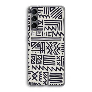 CaseCompany Marrakech print: Samsung Galaxy S21 Transparant Hoesje