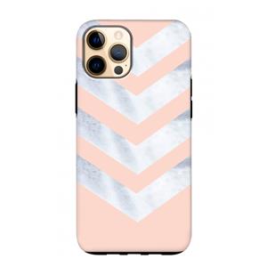 CaseCompany Marmeren pijlen: iPhone 12 Pro Max Tough Case