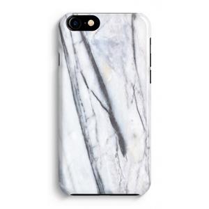 CaseCompany Gestreepte marmer: iPhone 8 Volledig Geprint Hoesje