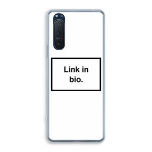 CaseCompany Link in bio: Sony Xperia 5 II Transparant Hoesje