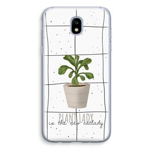 CaseCompany Kamerplant op vensterruit: Samsung Galaxy J5 (2017) Transparant Hoesje