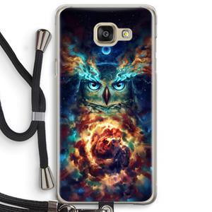CaseCompany Aurowla: Samsung Galaxy A5 (2016) Transparant Hoesje met koord