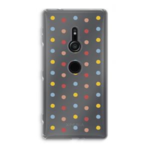 CaseCompany Bollen: Sony Xperia XZ2 Transparant Hoesje