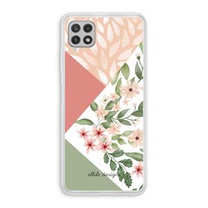 CaseCompany Sweet heaven geometrics: Samsung Galaxy A22 4G Transparant Hoesje