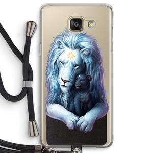 CaseCompany Child Of Light: Samsung Galaxy A5 (2016) Transparant Hoesje met koord