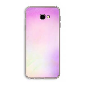 CaseCompany Flow mist pastel: Samsung Galaxy J4 Plus Transparant Hoesje