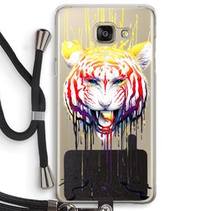 CaseCompany Fading: Samsung Galaxy A5 (2016) Transparant Hoesje met koord