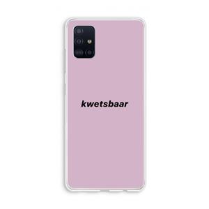CaseCompany kwetsbaar: Galaxy A51 4G Transparant Hoesje