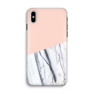 CaseCompany A touch of peach: iPhone X Tough Case