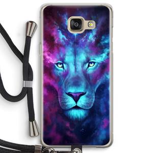 CaseCompany Firstborn: Samsung Galaxy A5 (2016) Transparant Hoesje met koord