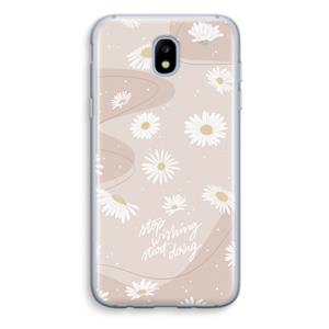 CaseCompany Daydreaming becomes reality: Samsung Galaxy J5 (2017) Transparant Hoesje