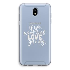 CaseCompany Partner in crime: Samsung Galaxy J5 (2017) Transparant Hoesje