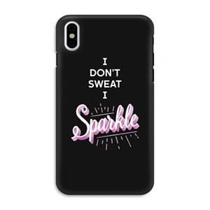 CaseCompany Sparkle quote: iPhone X Tough Case