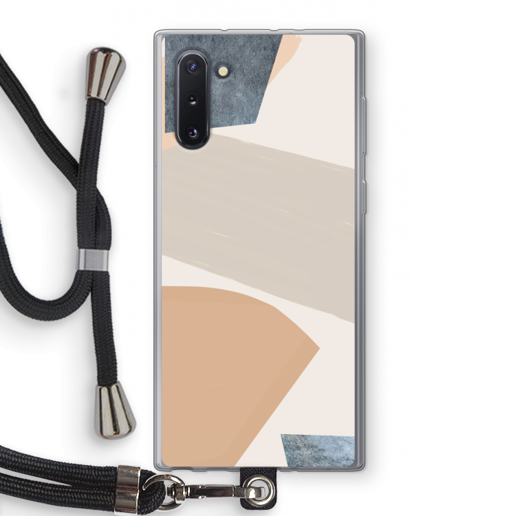 CaseCompany Formo: Samsung Galaxy Note 10 Transparant Hoesje met koord