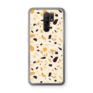 CaseCompany Terrazzo N°13: Xiaomi Redmi 9 Transparant Hoesje