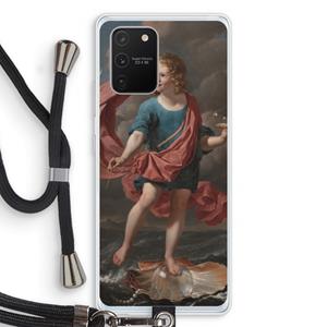 CaseCompany Soap Bubbles: Samsung Galaxy S10 Lite Transparant Hoesje met koord