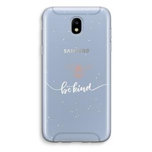 CaseCompany Be(e) kind: Samsung Galaxy J5 (2017) Transparant Hoesje