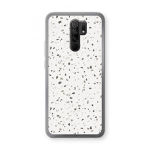 CaseCompany Terrazzo N°14: Xiaomi Redmi 9 Transparant Hoesje
