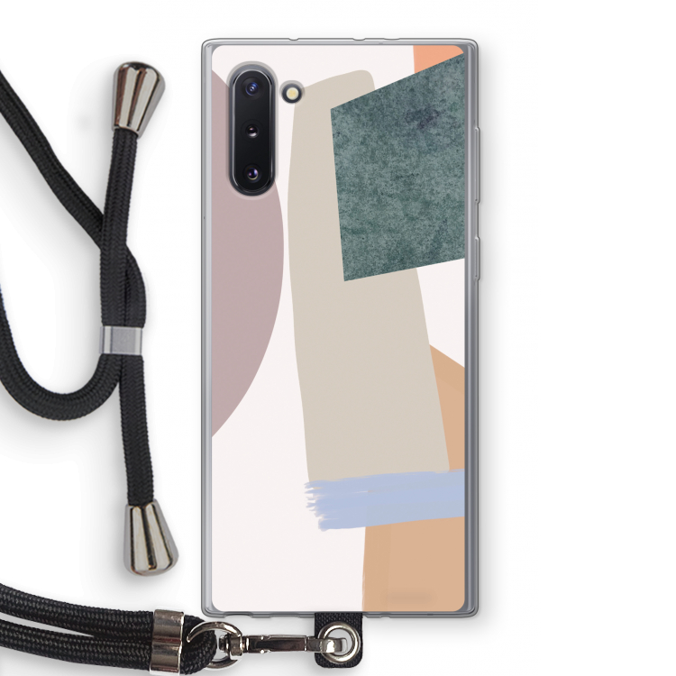 CaseCompany Lindo: Samsung Galaxy Note 10 Transparant Hoesje met koord