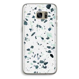 CaseCompany Terrazzo N°2: Samsung Galaxy S7 Edge Transparant Hoesje