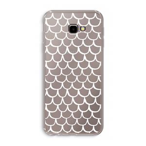 CaseCompany Dakpannetjes: Samsung Galaxy J4 Plus Transparant Hoesje