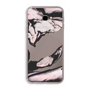 CaseCompany Roze stroom: Samsung Galaxy J4 Plus Transparant Hoesje