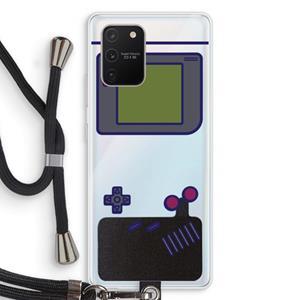 CaseCompany Game On: Samsung Galaxy S10 Lite Transparant Hoesje met koord