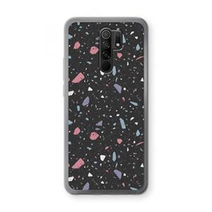 CaseCompany Terrazzo N°16: Xiaomi Redmi 9 Transparant Hoesje