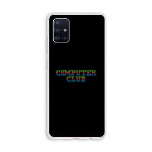 CaseCompany Retro: Galaxy A51 4G Transparant Hoesje