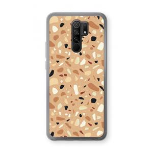 CaseCompany Terrazzo N°17: Xiaomi Redmi 9 Transparant Hoesje
