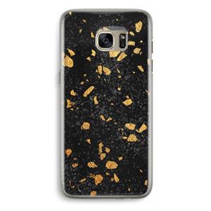 CaseCompany Terrazzo N°7: Samsung Galaxy S7 Edge Transparant Hoesje