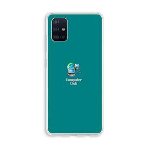 CaseCompany Win98: Galaxy A51 4G Transparant Hoesje