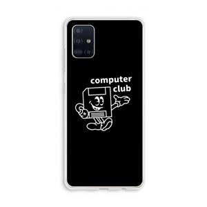 CaseCompany Floppyhead: Galaxy A51 4G Transparant Hoesje