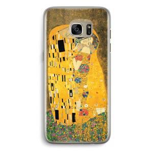 CaseCompany Der Kuss: Samsung Galaxy S7 Edge Transparant Hoesje