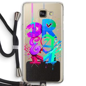 CaseCompany Dream: Samsung Galaxy A5 (2016) Transparant Hoesje met koord