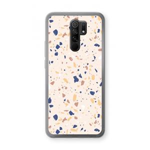 CaseCompany Terrazzo N°23: Xiaomi Redmi 9 Transparant Hoesje