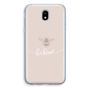 CaseCompany Be(e) kind: Samsung Galaxy J5 (2017) Transparant Hoesje