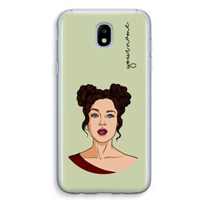 CaseCompany Pop-Art Creator: Samsung Galaxy J5 (2017) Transparant Hoesje