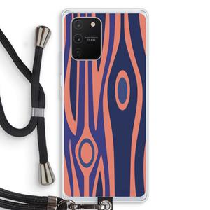 CaseCompany Bast A: Samsung Galaxy S10 Lite Transparant Hoesje met koord