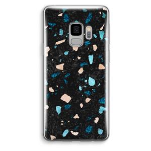 CaseCompany Terrazzo N°11: Samsung Galaxy S9 Transparant Hoesje
