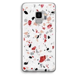 CaseCompany Terrazzo N°12: Samsung Galaxy S9 Transparant Hoesje