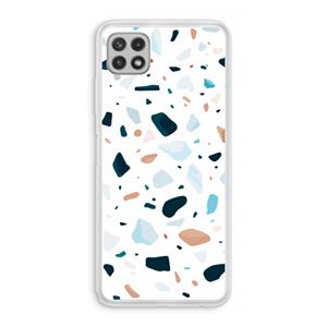 CaseCompany Terrazzo N°13: Samsung Galaxy A22 4G Transparant Hoesje