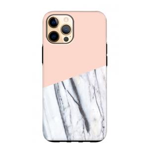 CaseCompany A touch of peach: iPhone 12 Pro Max Tough Case