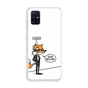 CaseCompany GSM secure: Galaxy A51 4G Transparant Hoesje