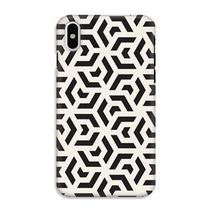 CaseCompany Crazy pattern: iPhone X Tough Case
