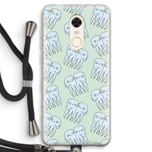 CaseCompany Octopussen: Xiaomi Redmi 5 Transparant Hoesje met koord