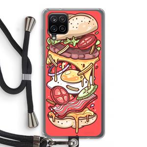 CaseCompany Diet Coke Please: Samsung Galaxy A12 Transparant Hoesje met koord